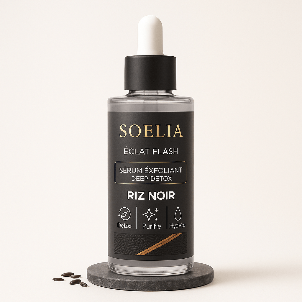 SOELIA™ - Éclat Flash | Le Sérum Coréen Exfoliant au Riz