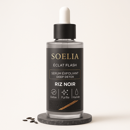 SOELIA™ - Éclat Flash | Le Sérum Coréen Exfoliant au Riz