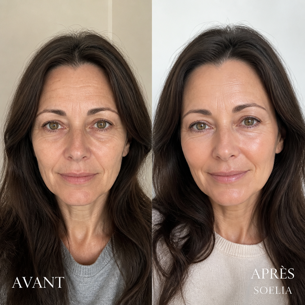 Avant apres SOELIA - Catherine M., 50