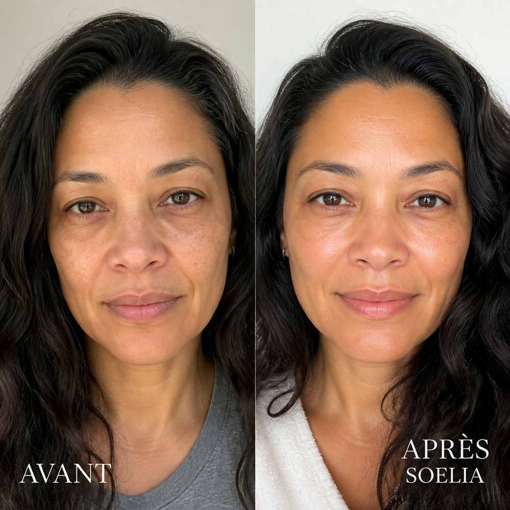 Avant apres SOELIA - Nadia B., 45