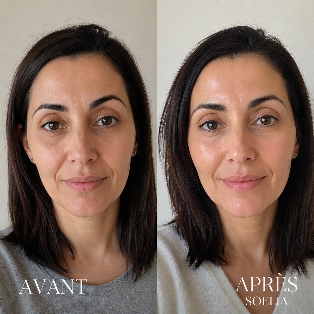 Avant apres SOELIA - Yasmine K., 42