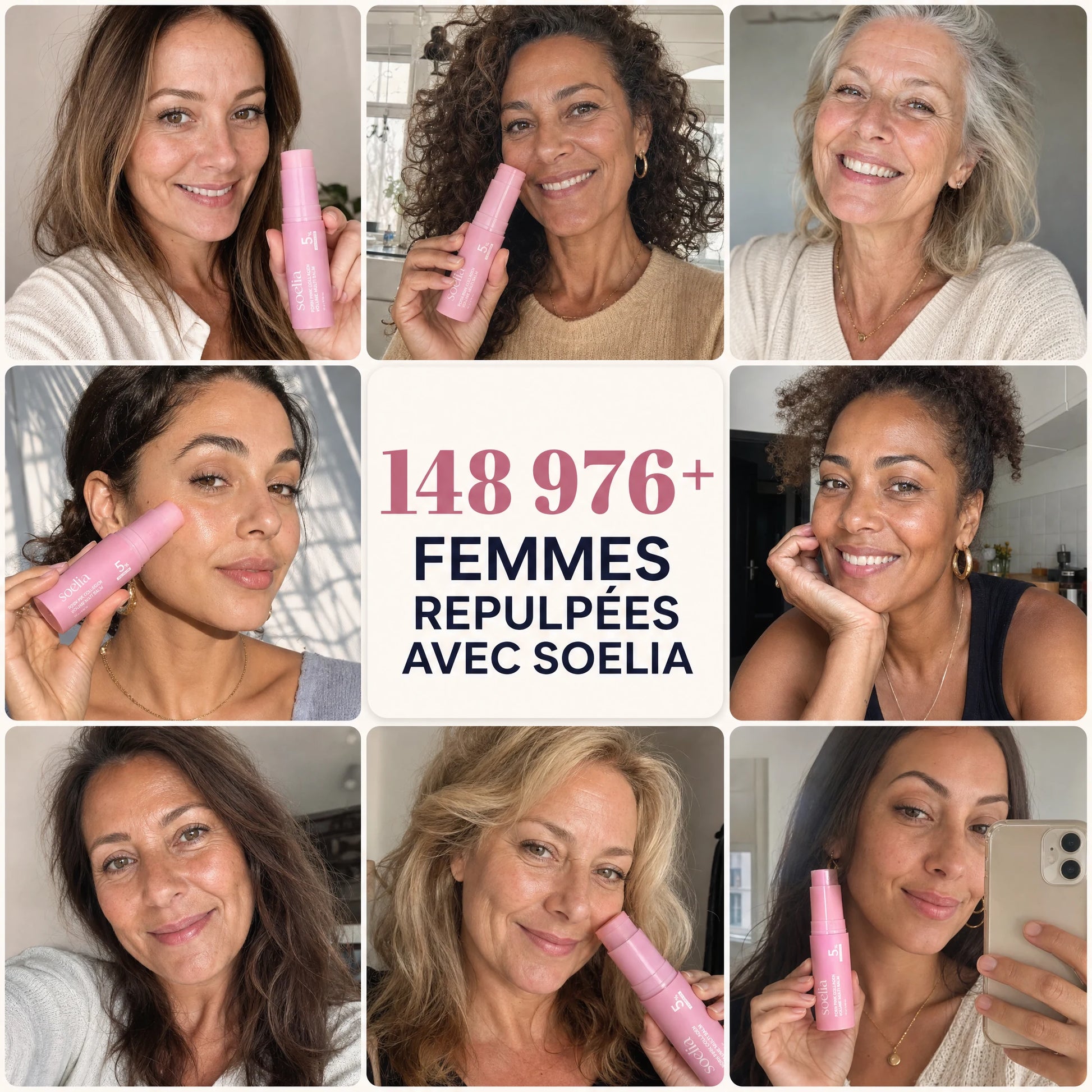 Des milliers de clientes ont adopte le baume PDRN Soelia